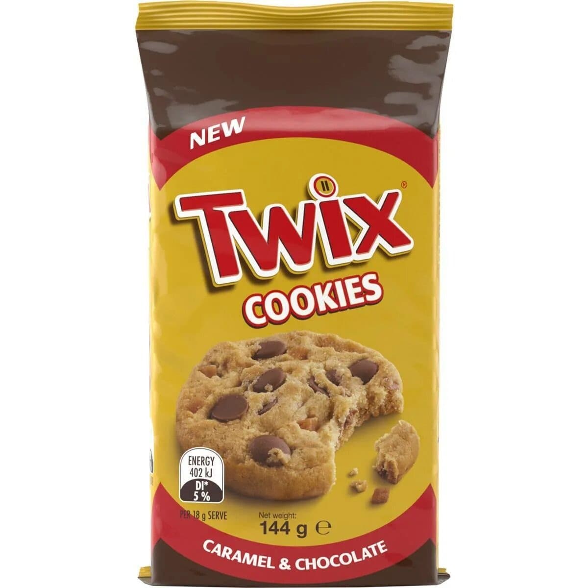 Печенье Twix cookies Caramel&Chocolate 144гр