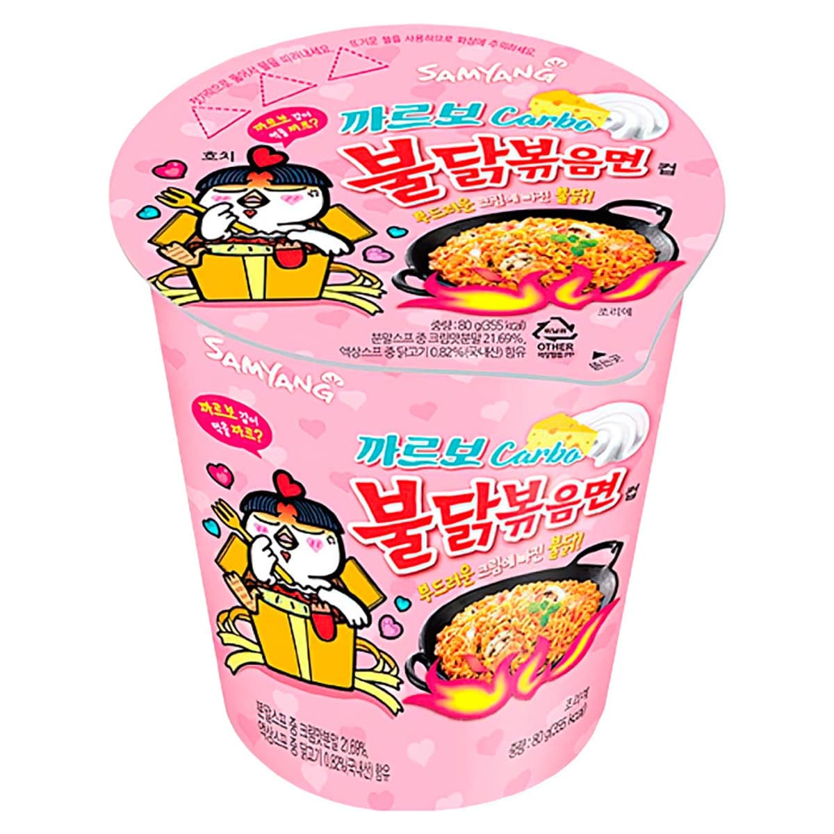 Лапша Samyang Hot Chicken Ramen Carbonara 80гр