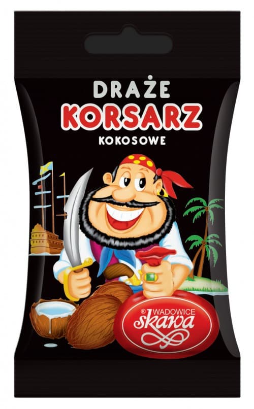Драже Корсар Кокос 70г (20)
