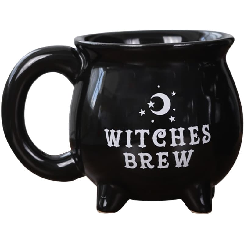 Кружка-котелок "Witches brew" черная