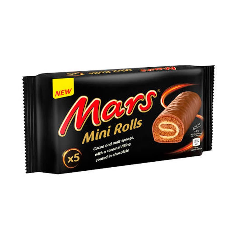 Пирожное бисквитное Mars Mini Rolls 150гр