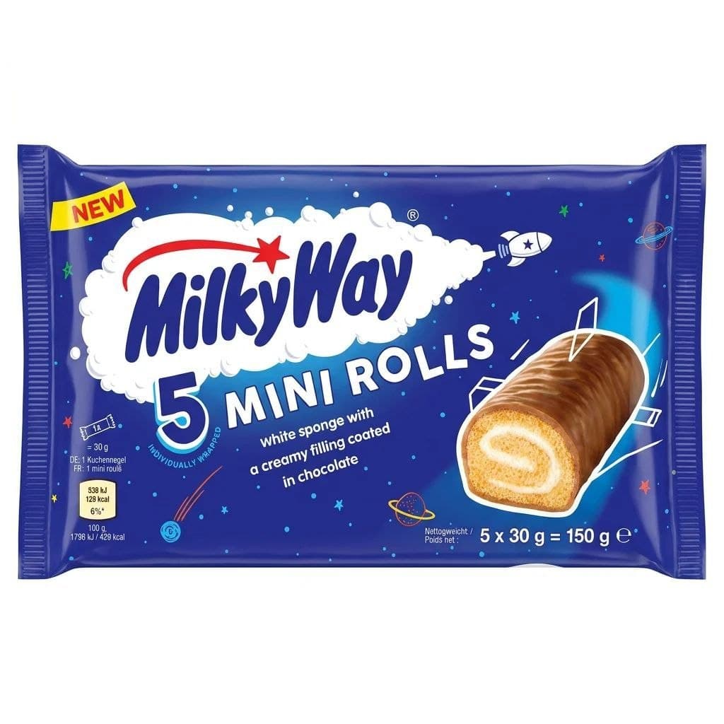 Пирожное бисквитное Milky Way Mini Rolls 150гр