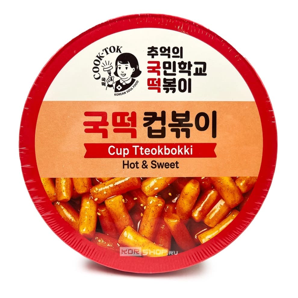 Рисовые палочки COOK-TOK Hot & Sweet стакан 140гр