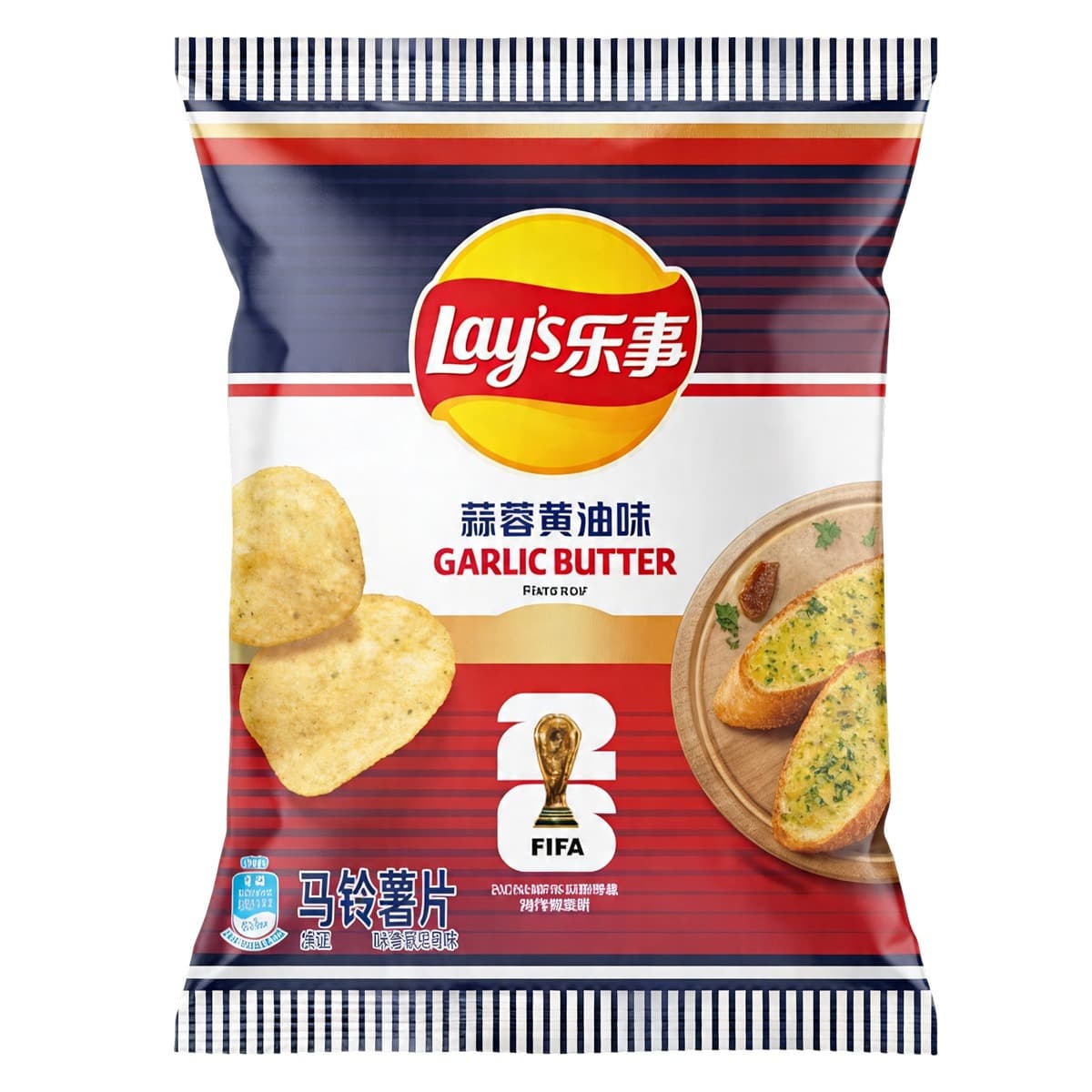 Чипсы Lay's GARLIC BUTTER FLAVOR 70гр