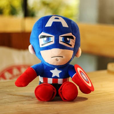 Мягкая игрушка "Капитан Америка" 30 см