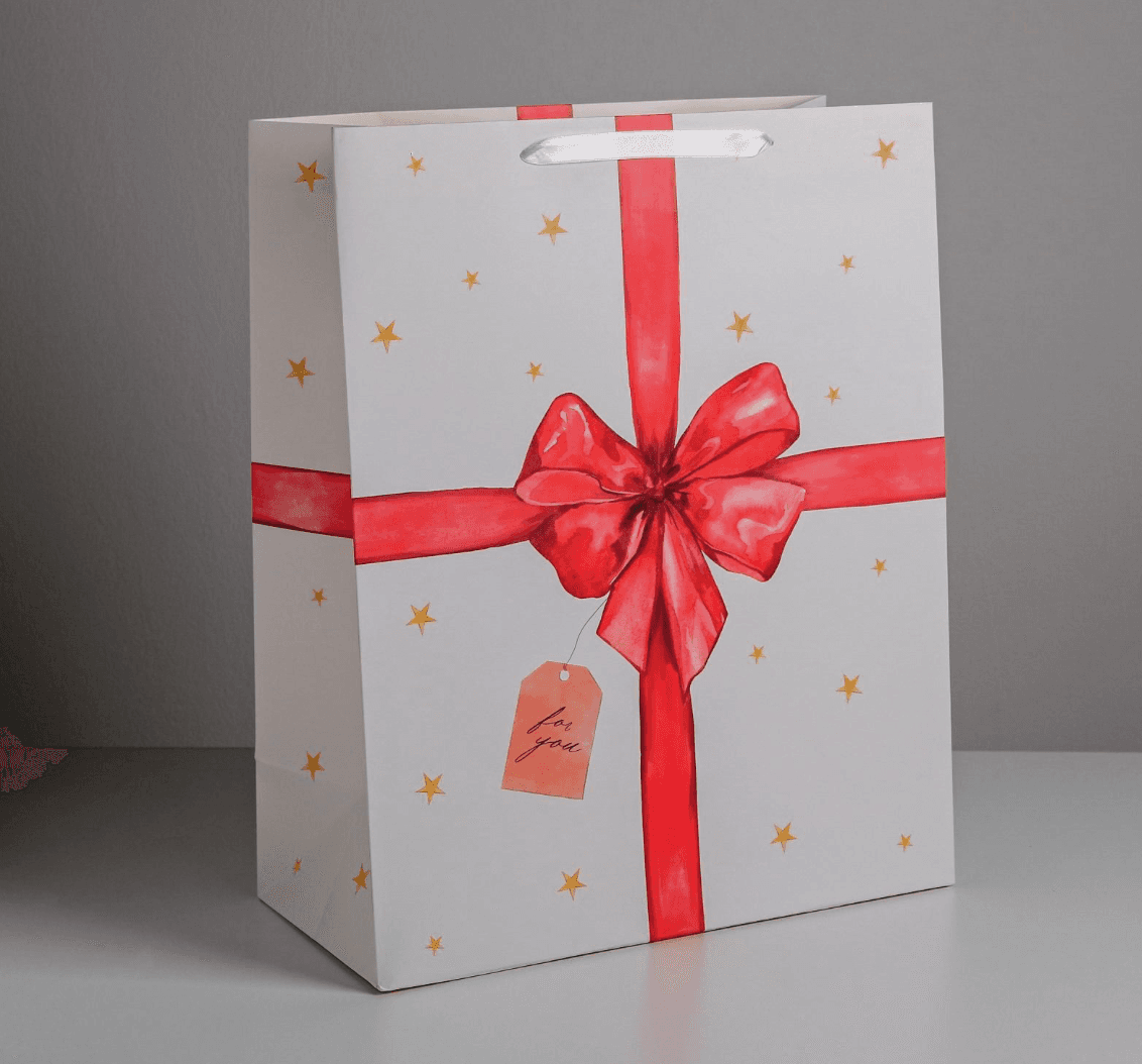 Пакет ламинированный «For you», XL 49 × 40 × 19 см