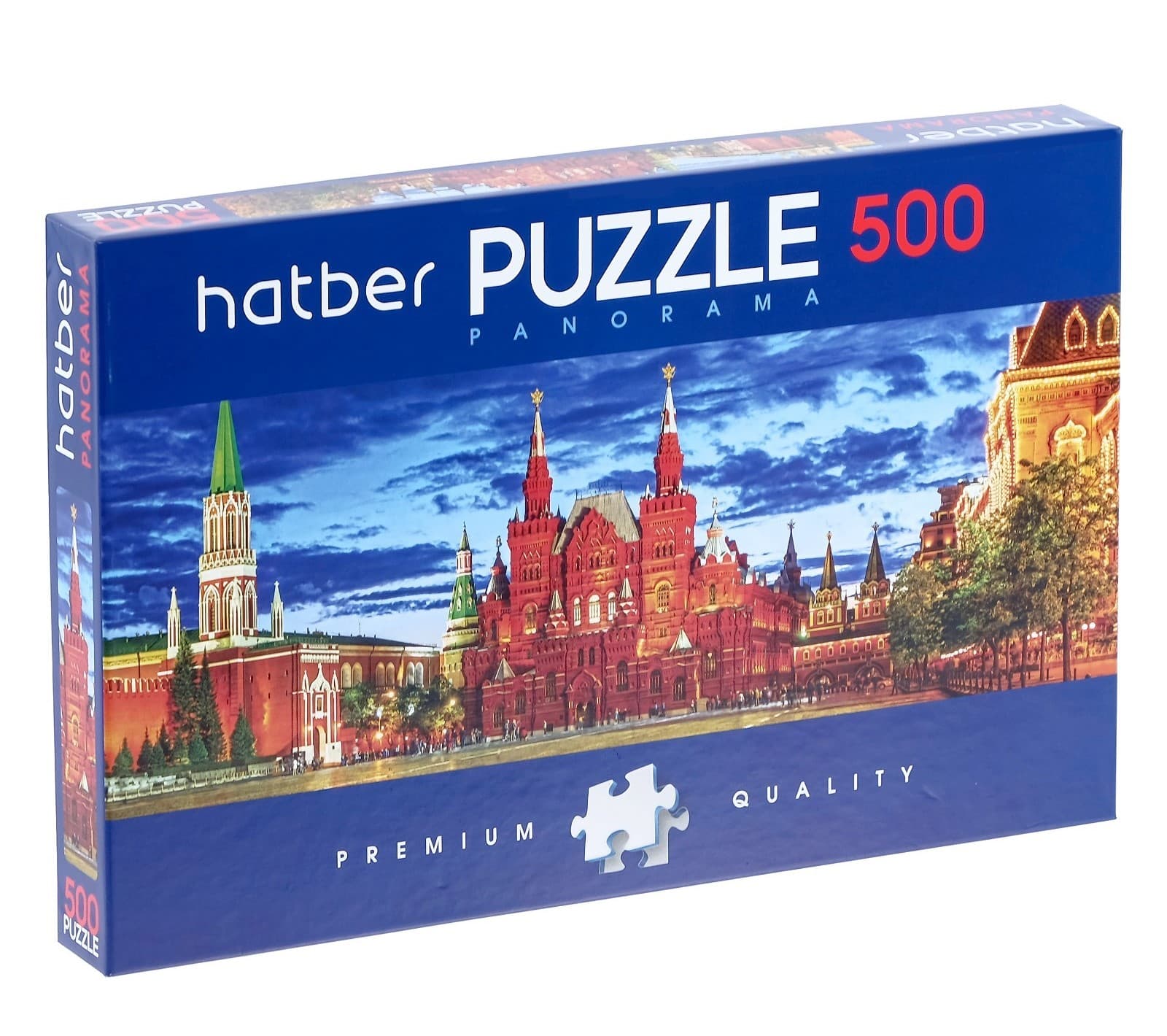Пазлы 500 элементов 66,5*23см -Красная площадь- панорама 500ПЗ2_19532 Hatber Premium