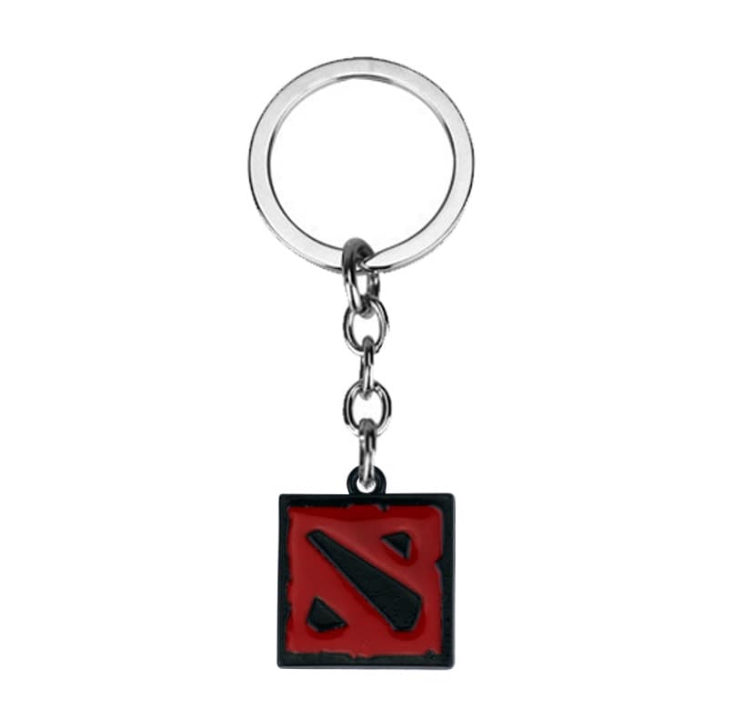 Брелок "Dota" квадрат цвет черный
