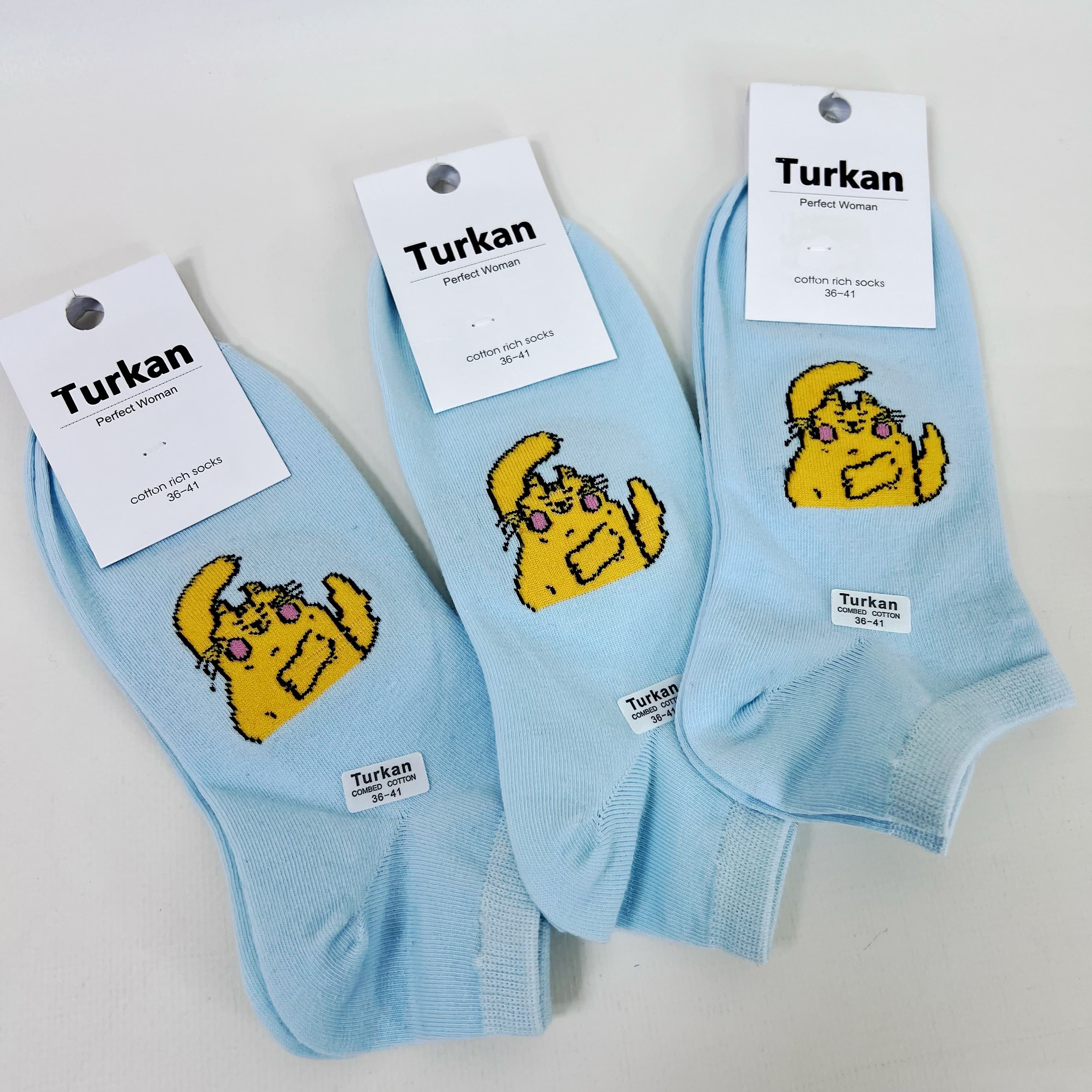 Носочки короткие "Котики" (turkan) 36-41