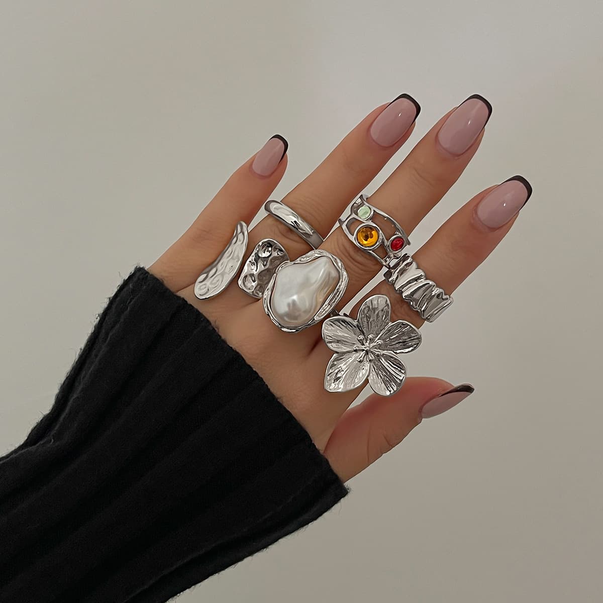 Кольца серебро