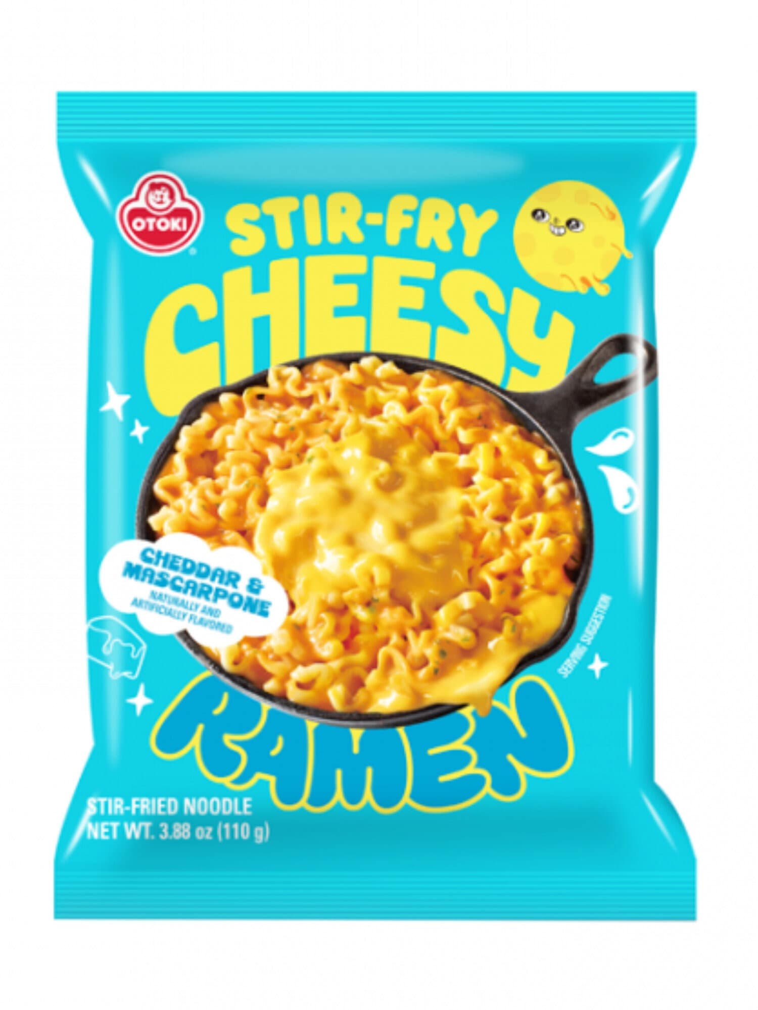 Лапша Otoki CHEESY RAMEN CHEDDAR&MASCAPONE 110гр