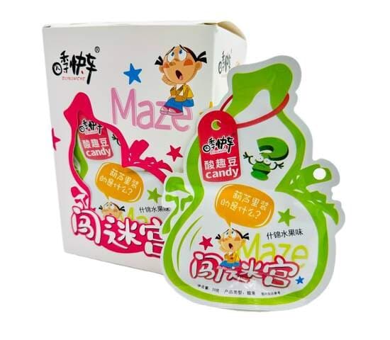 Кислое жевательное драже "Maze" угадай вкус 20 гр