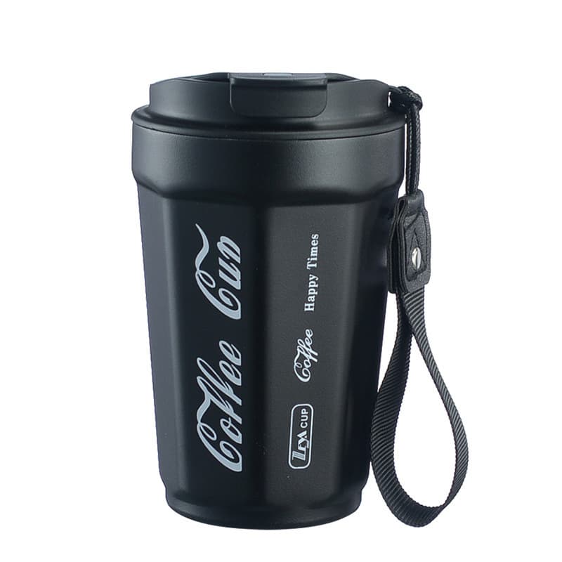 Термос-термокружка "Coffe Cup" черная