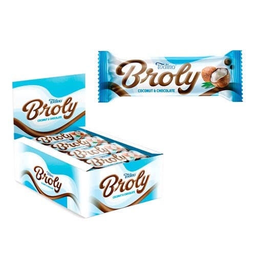 Батончик Broly с кокосовой стружкой 30гр