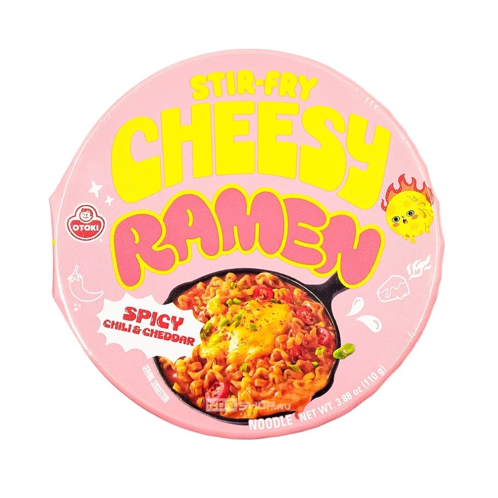 Лапша Otoki Cheesy Ramen Spicy Chili & Cheddar 110гр