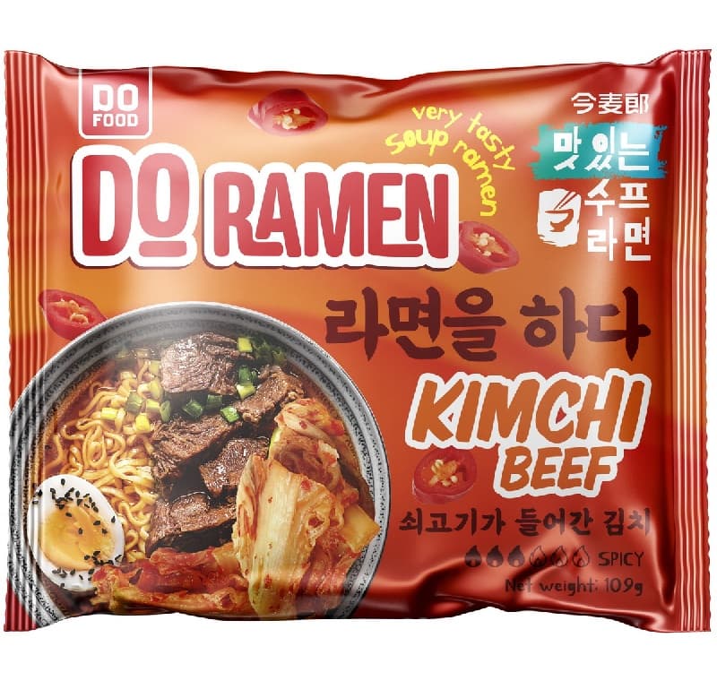 Лапша DO Ramen Kimchi Beef 109гр