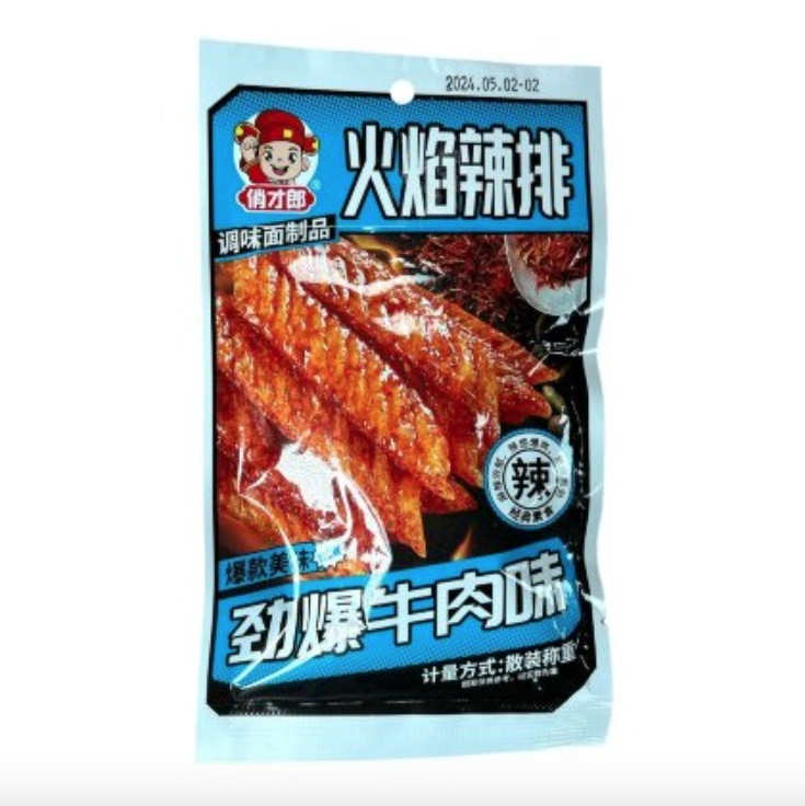 Острые снеки Qiao pi dou, 22г