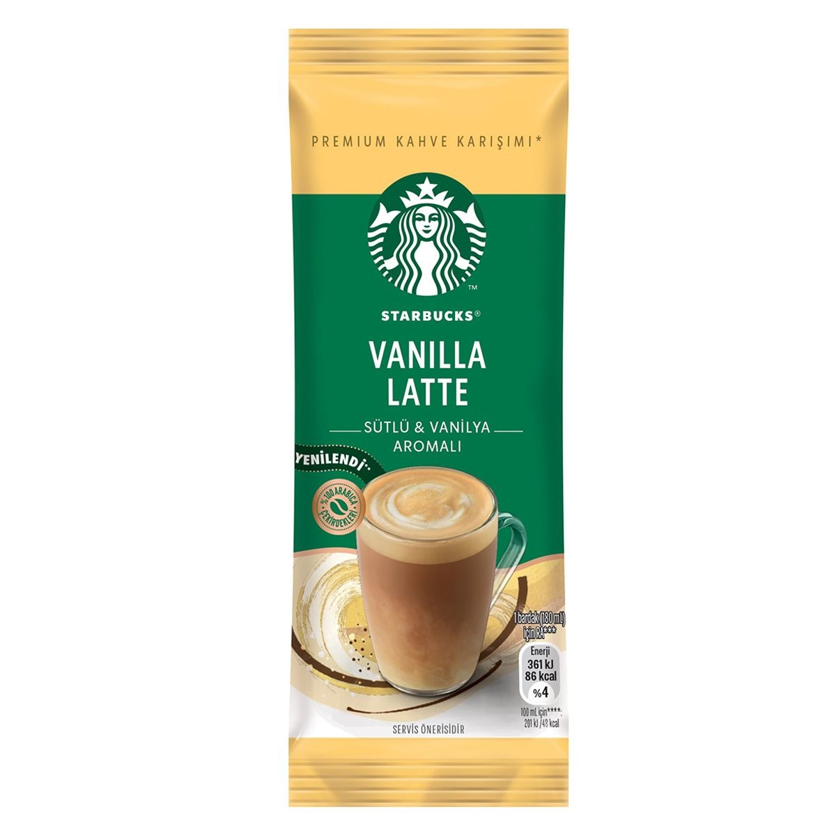 Starbucks Кофе растворимый Vanilla Latte