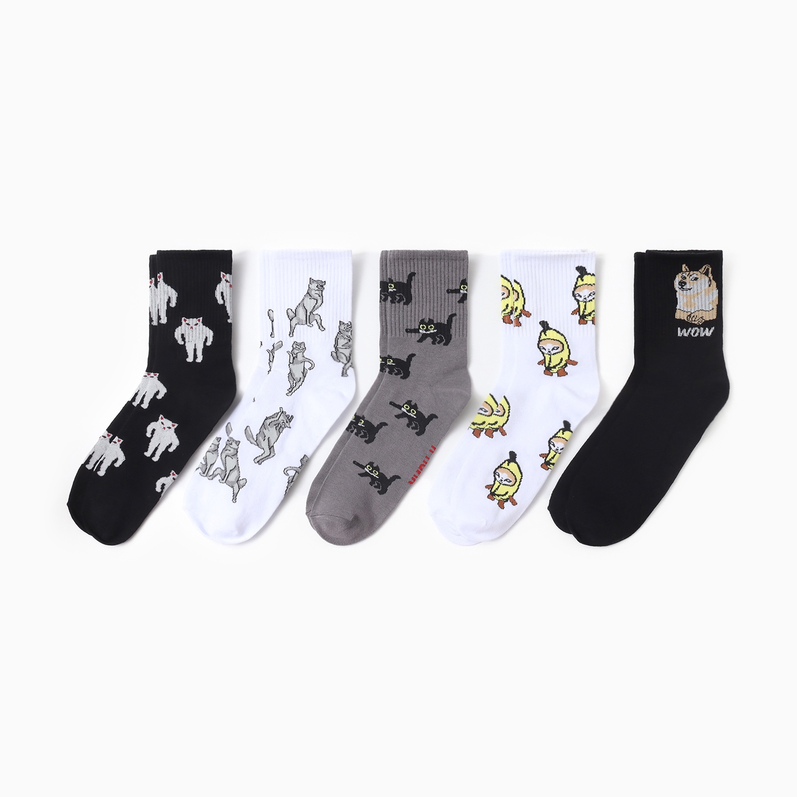 Носки мужские KAFTAN Mem socks, р. 41-44 (27-29 см), набор 5 пар - фото 2