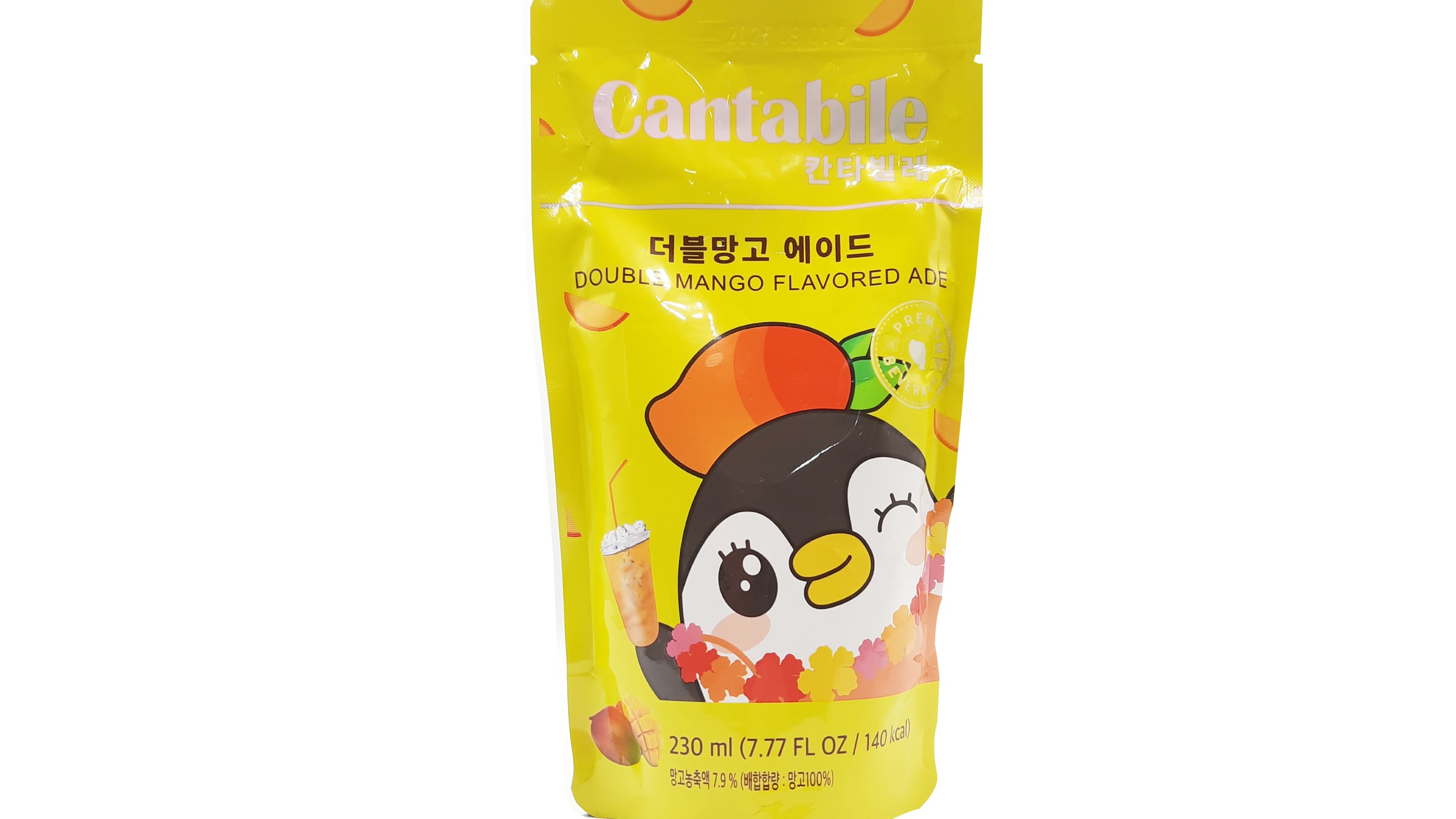 Напиток Cantabile Double Mango Ade со вкусом манго, 230 мл