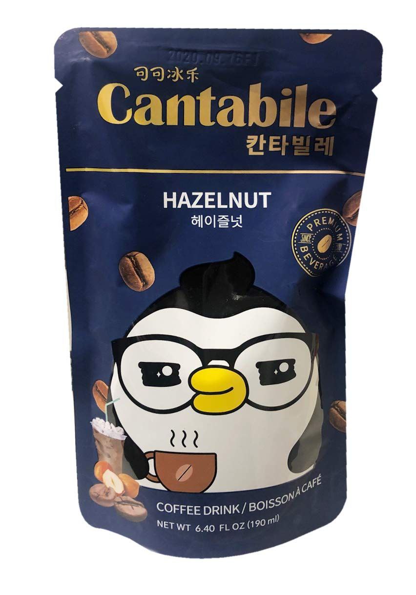 Холодный кофе Cantabile Hazelnut Flavor - американо со вкусом фундука, 230 мл