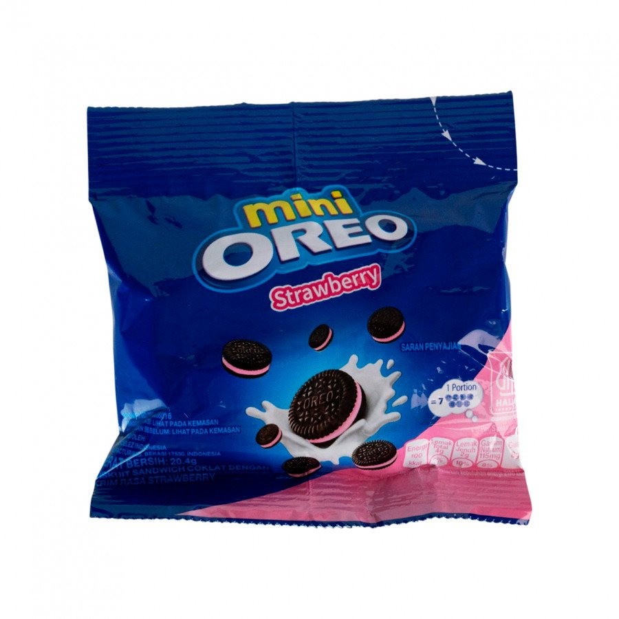 Печенье Oreo Strawberry Mini  20,4гр