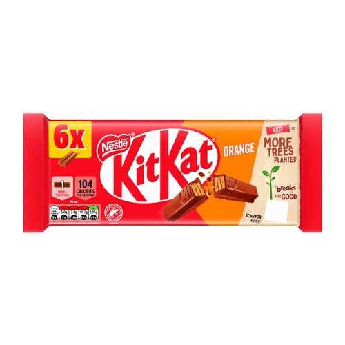 Шоколадный батончик KitKat Orange Chocolate Bar   124,4гр