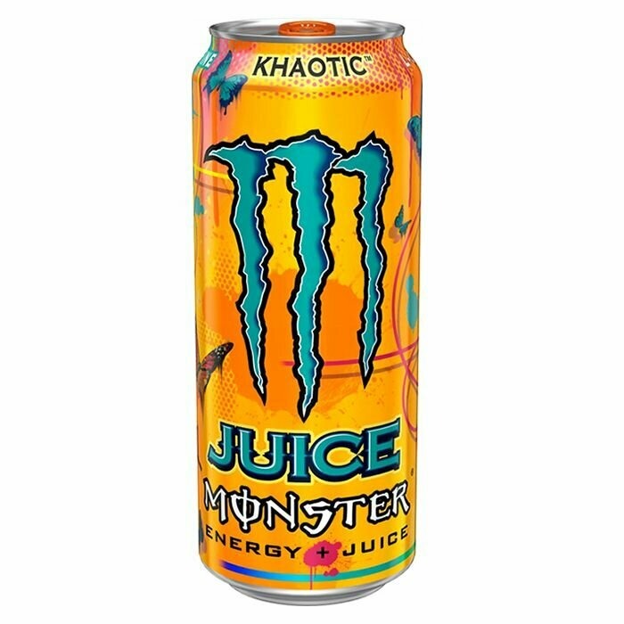 Энергетический напиток Monster Juice Khaotic  ж/б 500мл