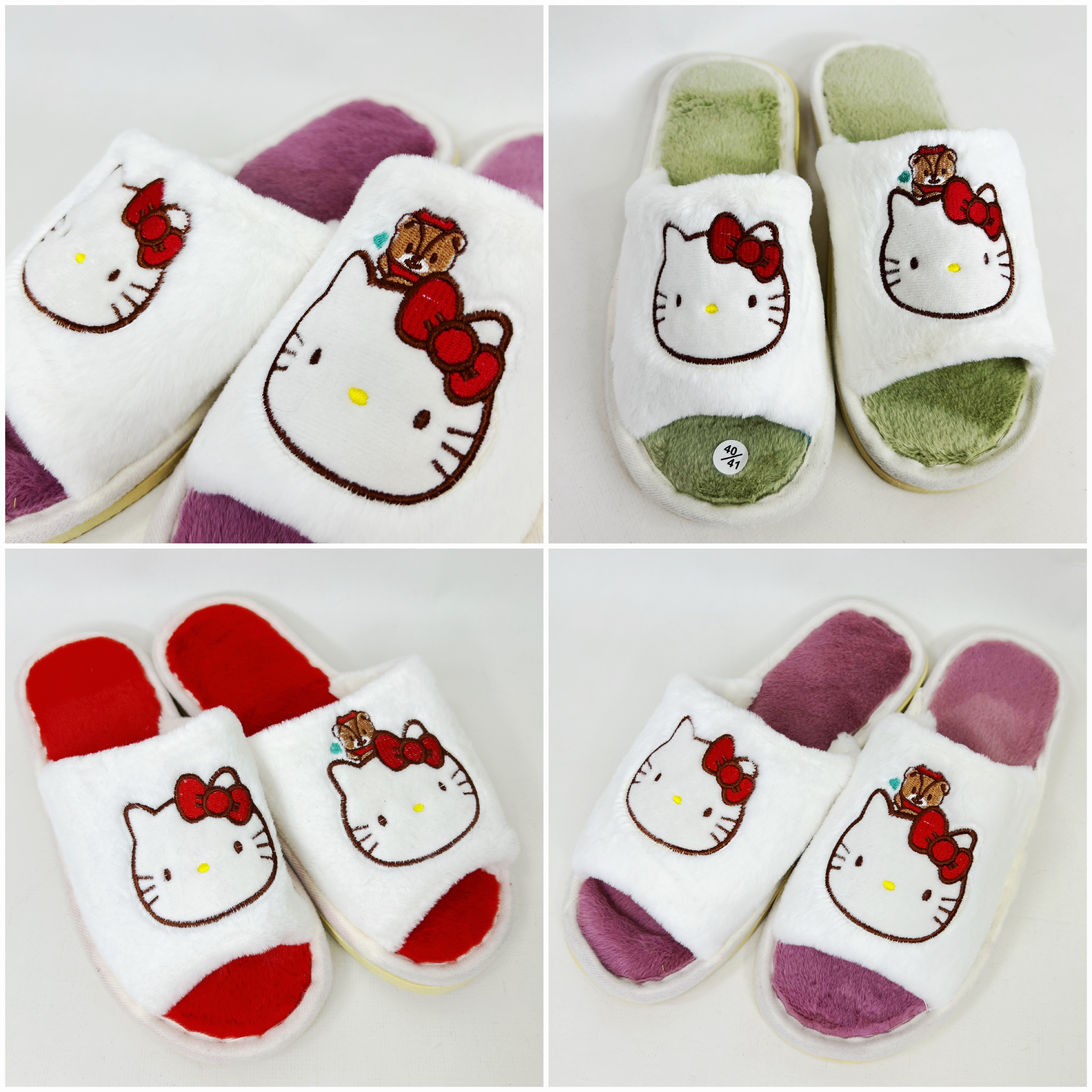 Тапки "Hello Kitty" открытые