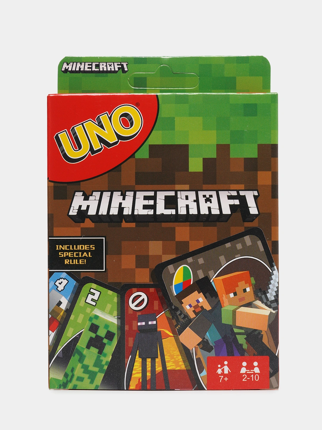 Настольная игра "UNO Minecraft"