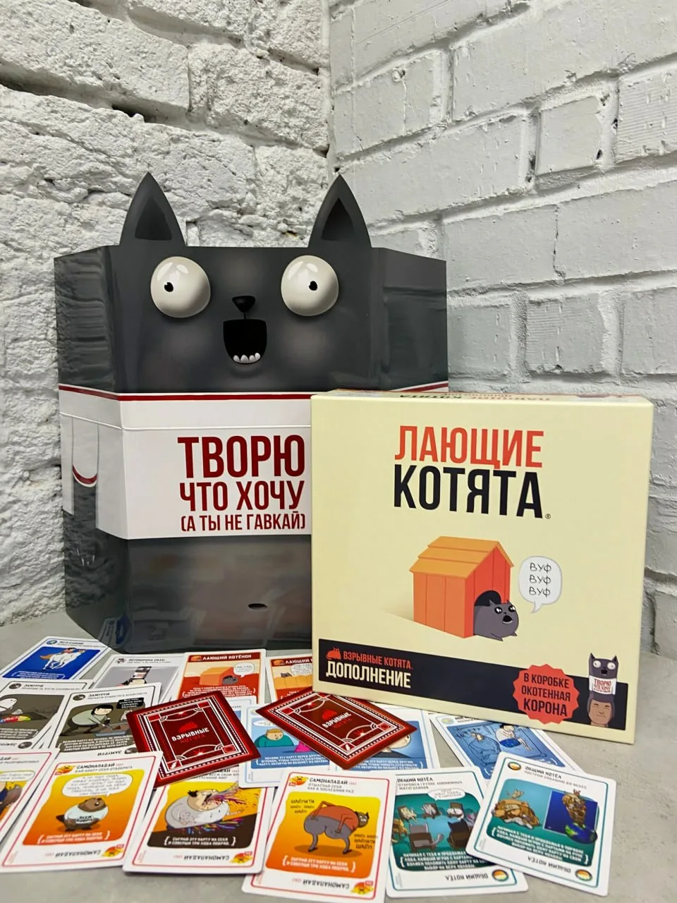 Настольная игра "Лающие котята"