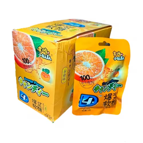 Жев.конфеты Tanchixiaodui со вкусом апельсина   20гр