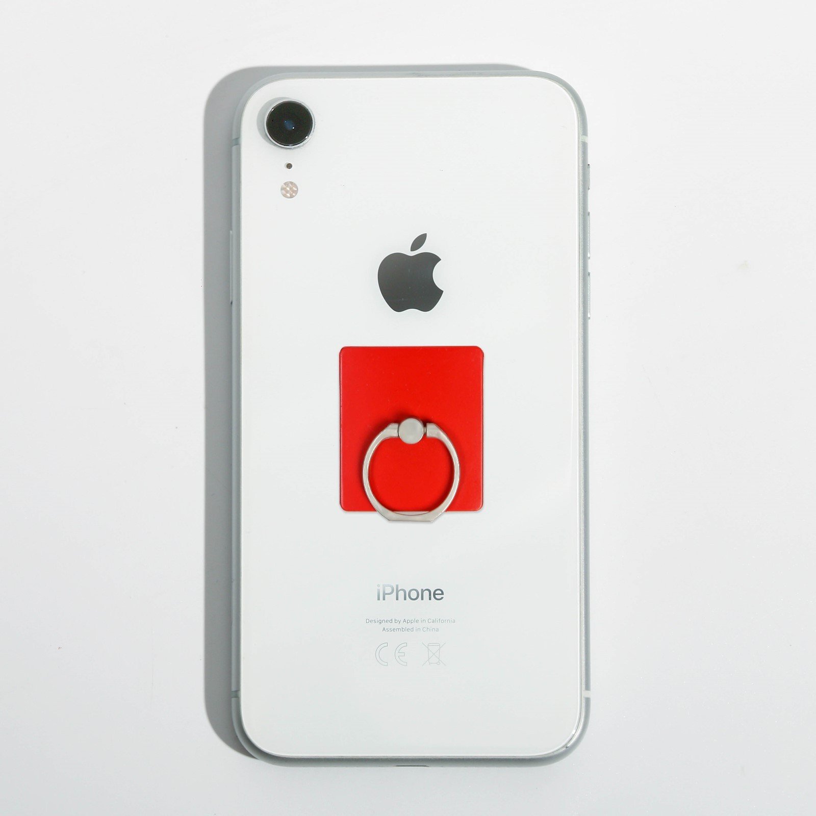 Кольцо на телефон, цвет красный