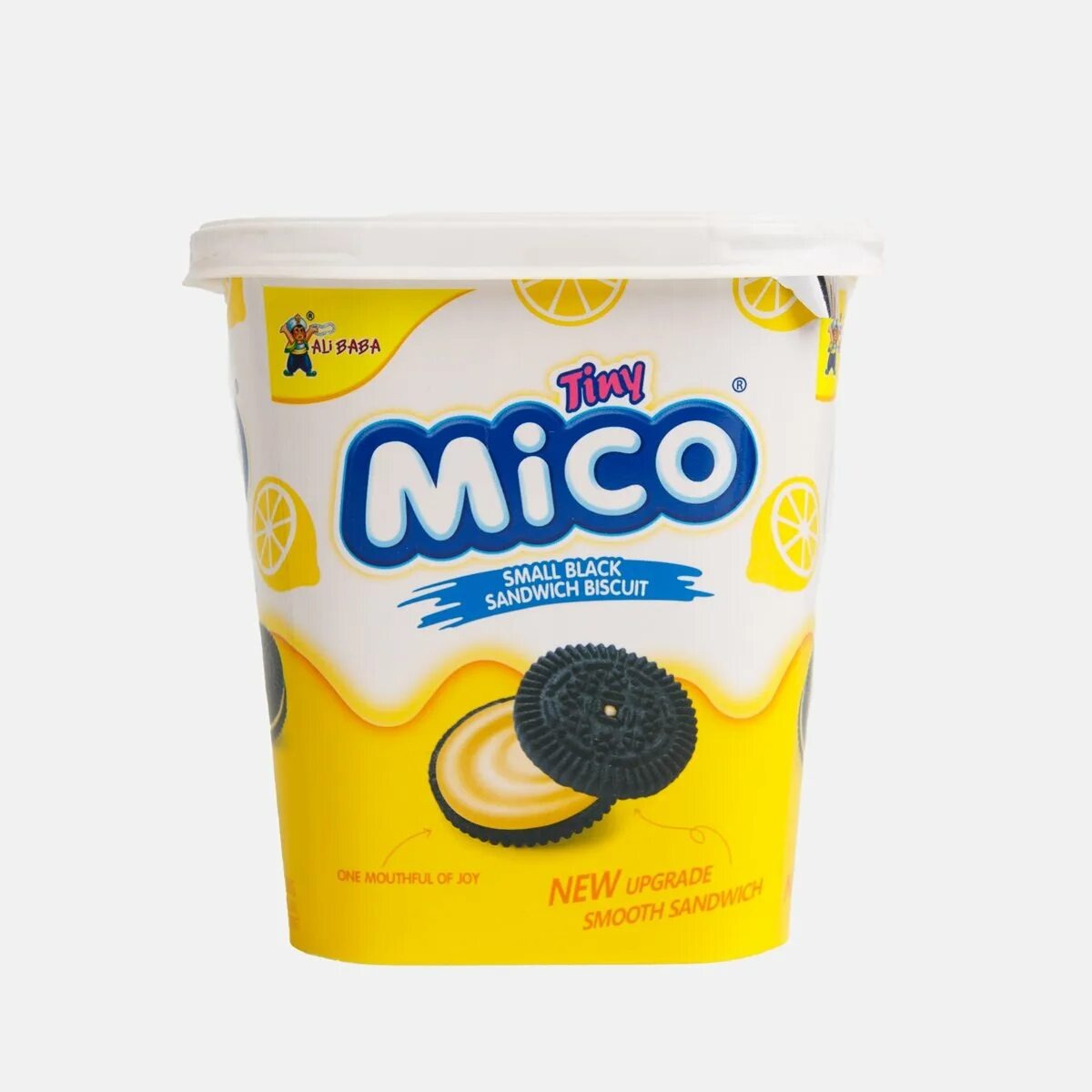 Печенье Tiny Mico Black Sandwich Lemon Cheesecake   88гр