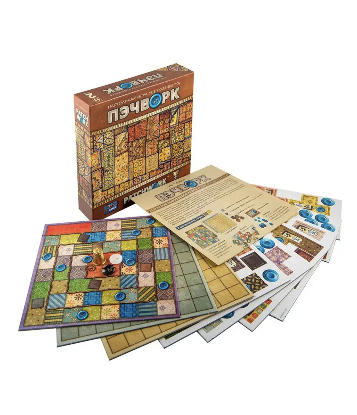 Настольная игра "Пэчворк"