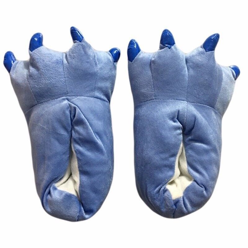 Тапки "Лапы" голубые 40-45 р