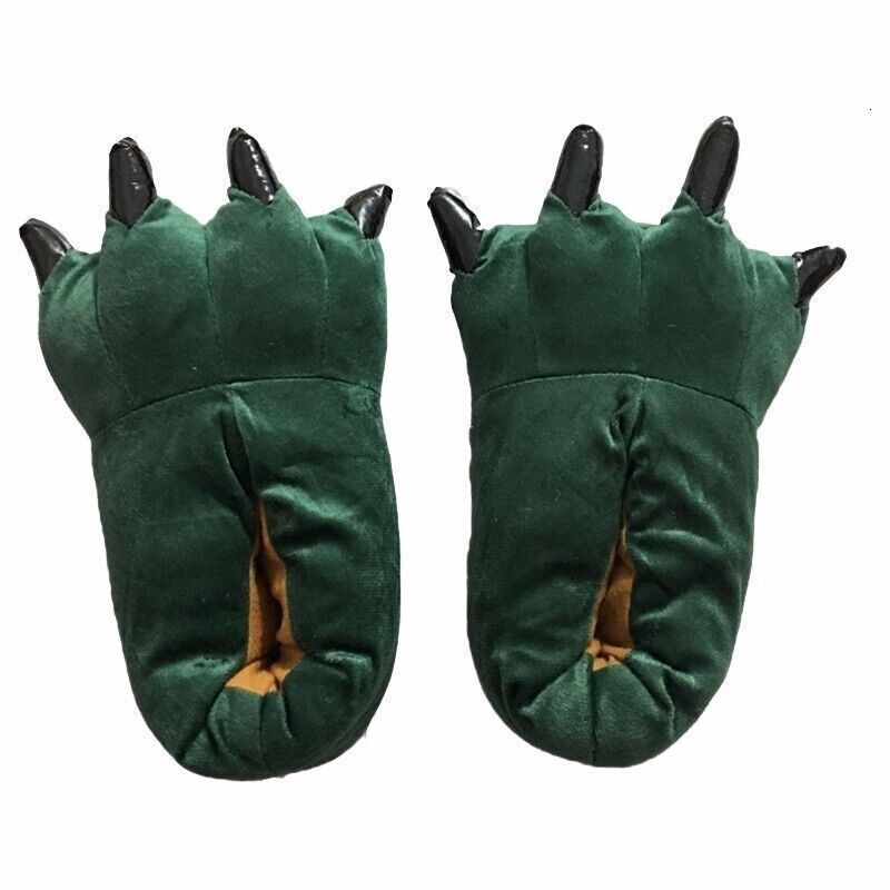 Тапки "Лапы" зеленые 35-39 р