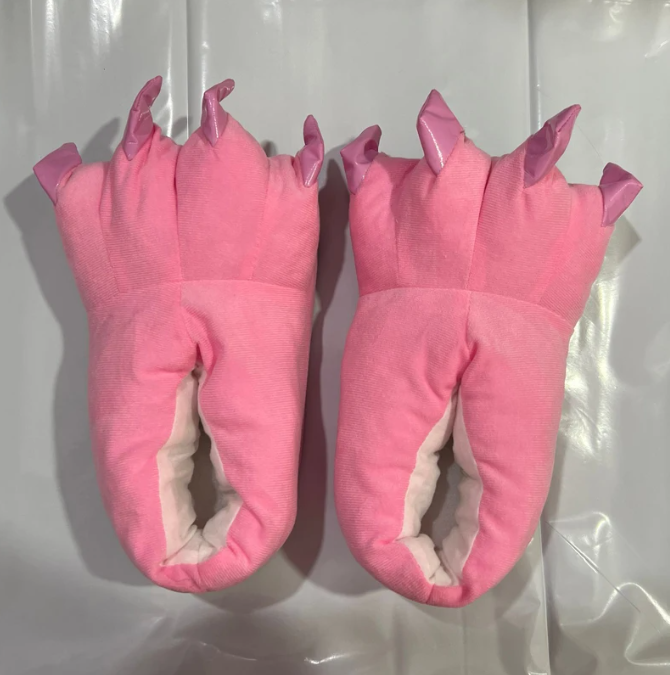 Тапки "Лапы" розовые 40-45 р