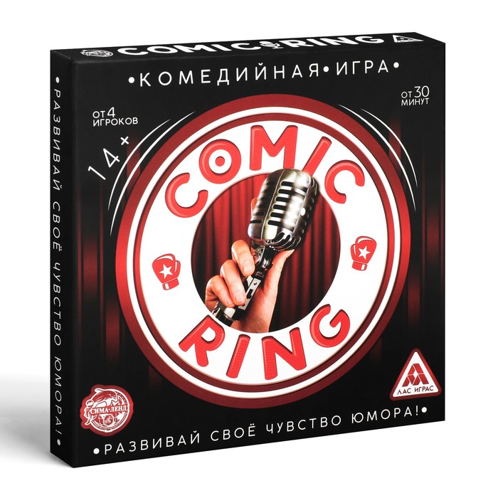 Настольная комедийная игра «Comic Ring», 14+ - фото 3