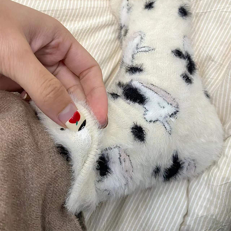 Носочки махровые "Корова"