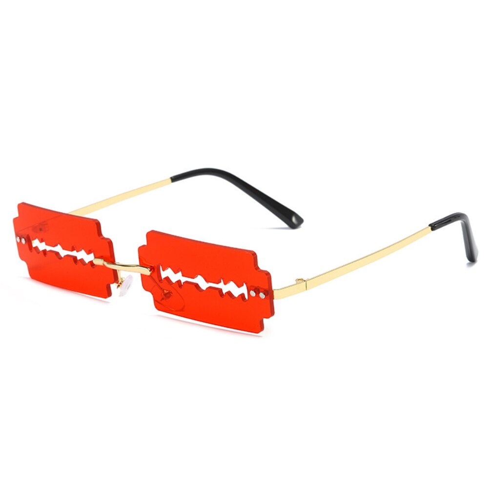 Очки "Лезвие" красные