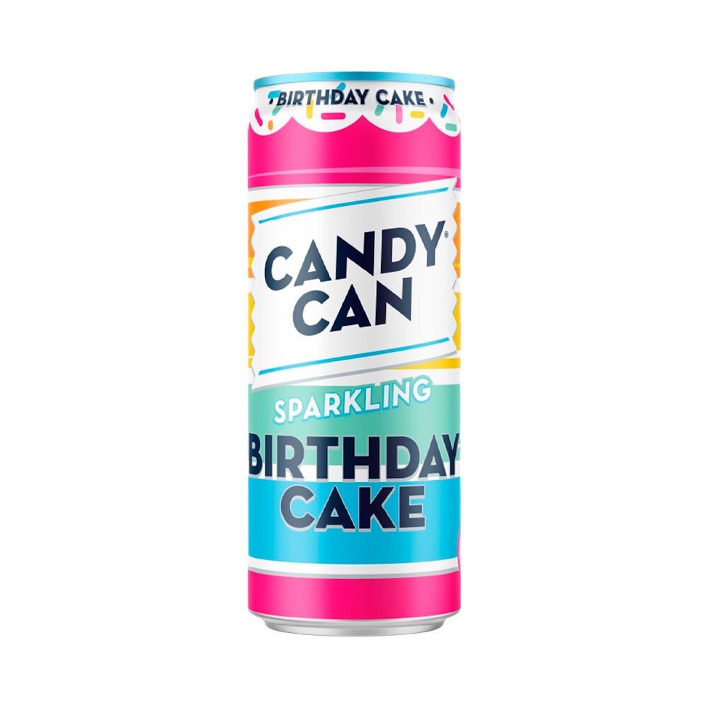 Газ.напиток Candy Can Birthday Cake   330мл