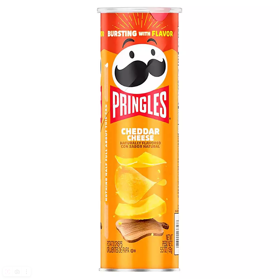Чипсы Pringles Сыр Чеддер 158 гр. (14)