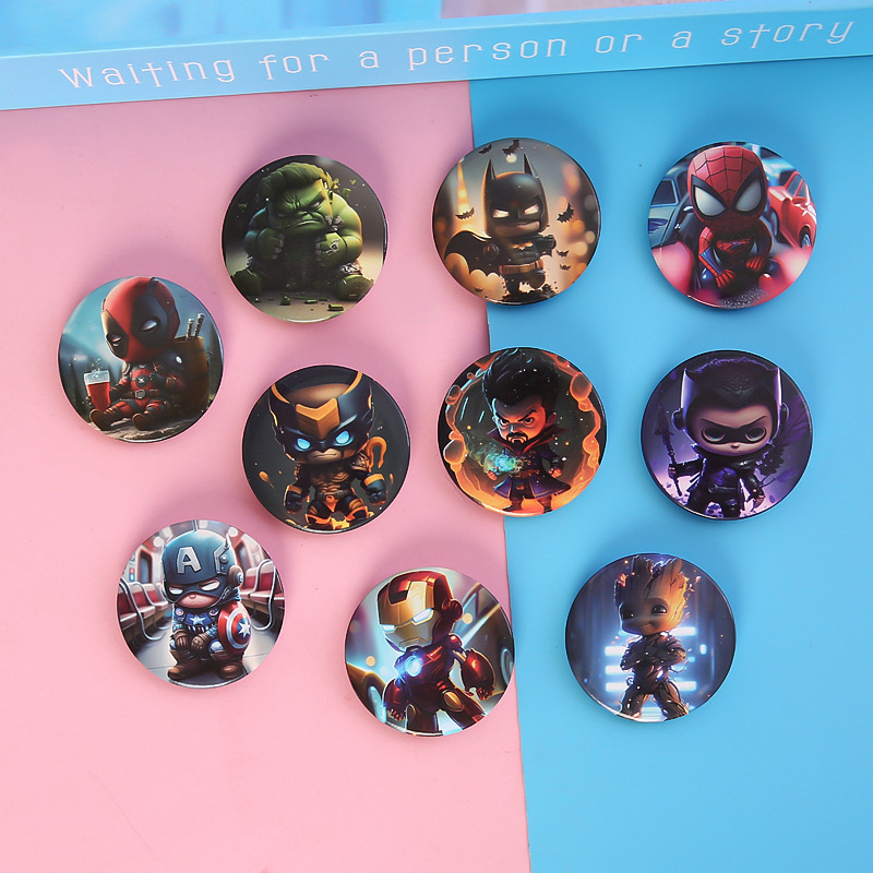Значок закатный "Marvel" мультяжные