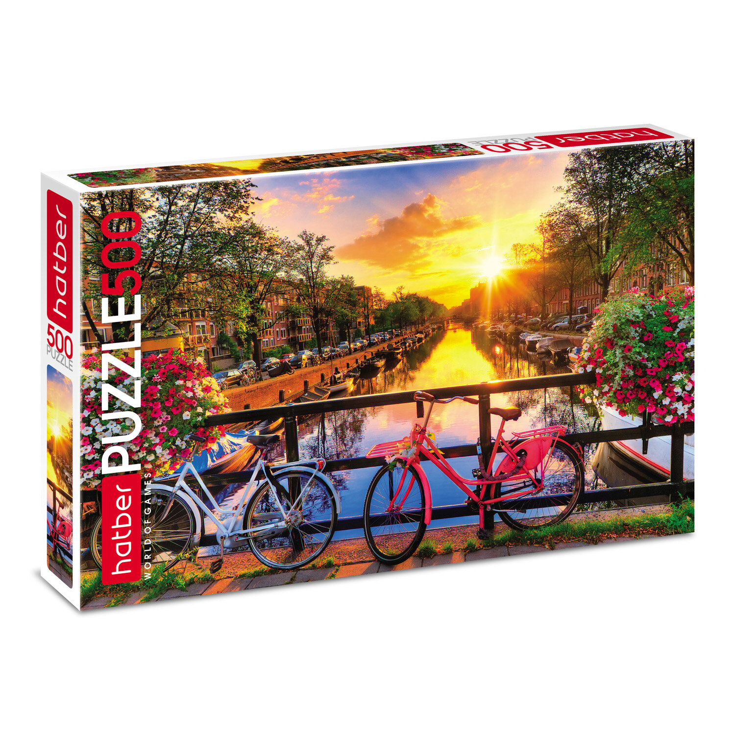 ПАЗЛЫ для детей 500 элементов А2ф 480х330мм -Теплый вечер-