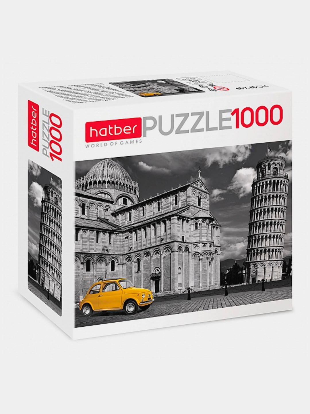 Пазл Hatber Пизанская башня 1000 элементов 680х480мм