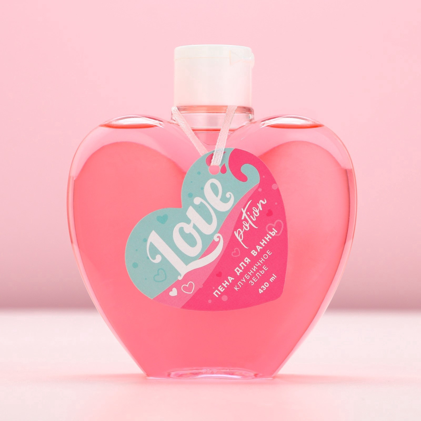 Пена для ванны Love potion, 430 мл, аромат клубничного зелья