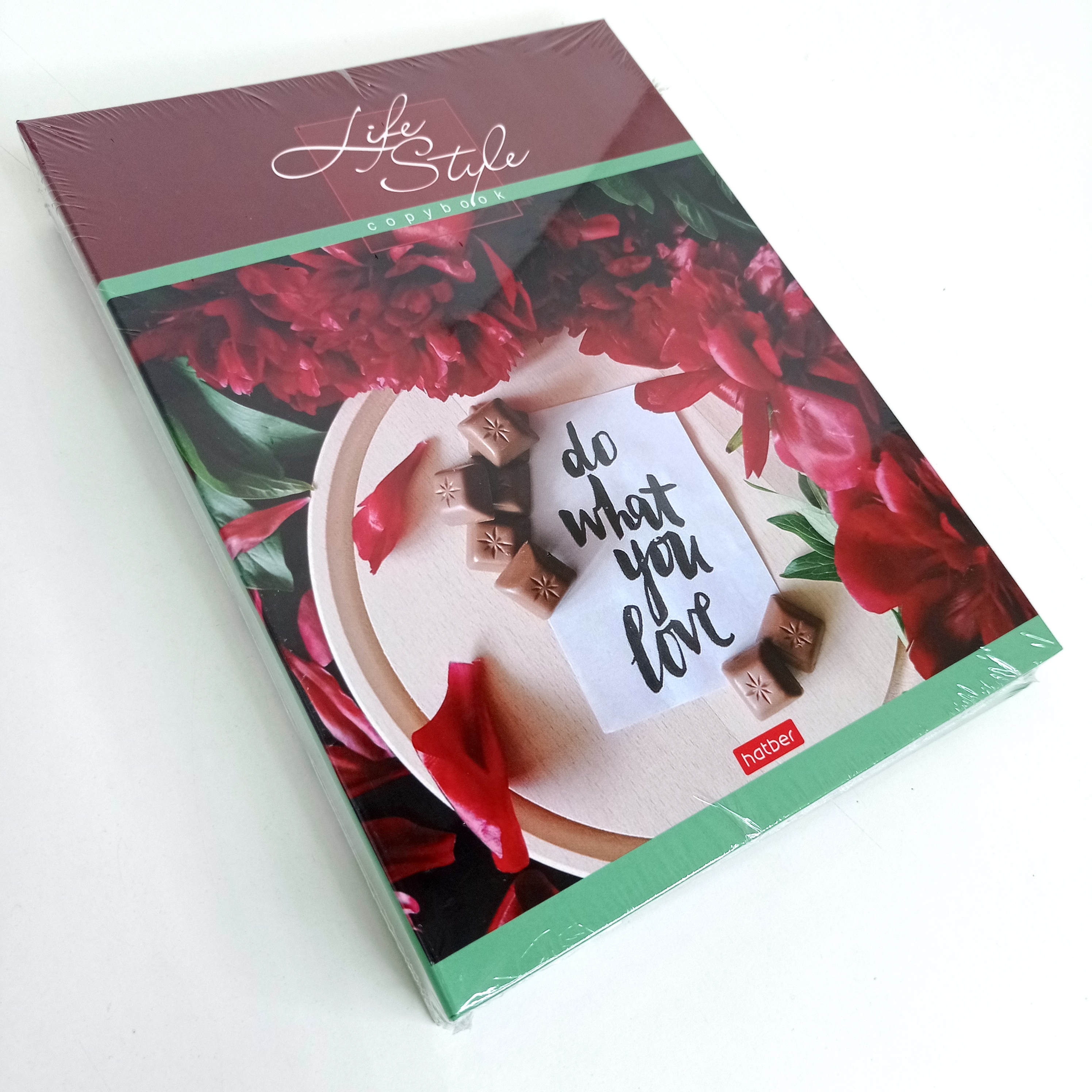 Тетрадь А5 120л клетка на кольцах "Life Style"
