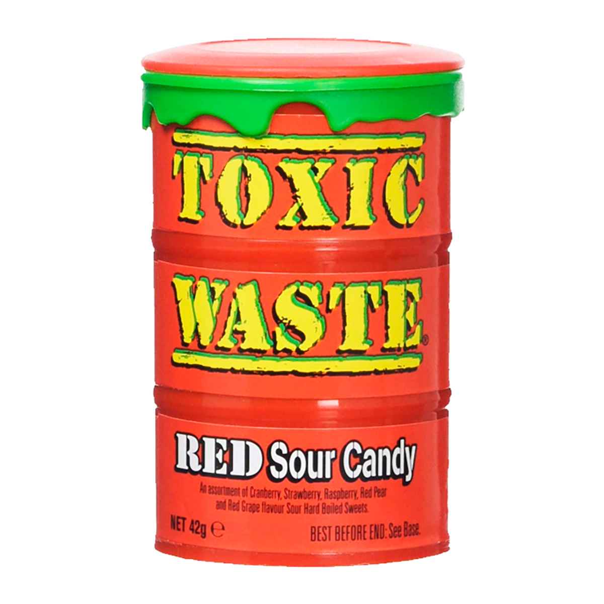 Леденцы Toxic Waste Red    42гр