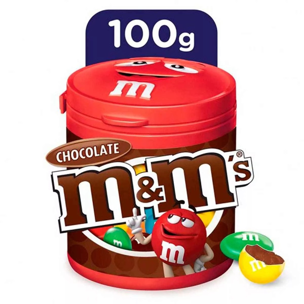 Драже M&Ms со вкусом шоколада, 100 г